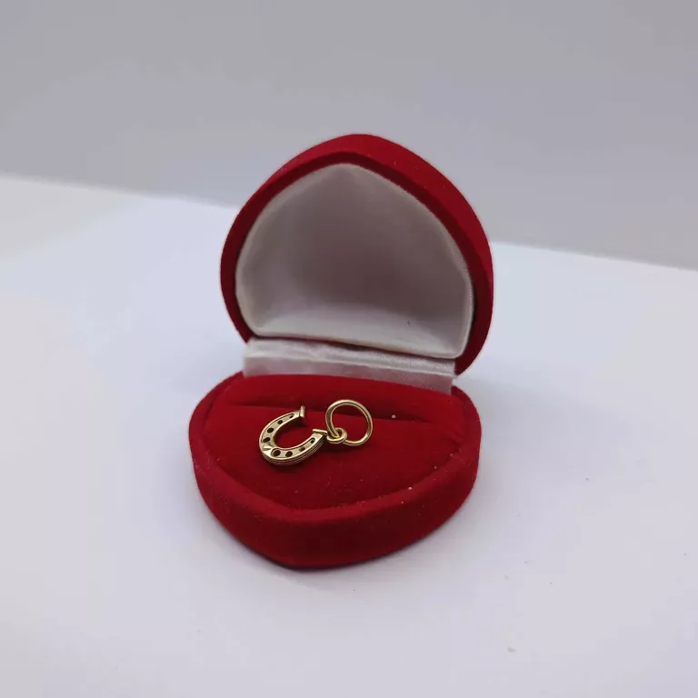 ZŁOTA ZAWIESZKA PODKOWA WAGA 0,95/PRÓBA 585 DŁ.1,8 CM