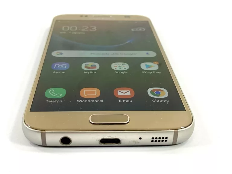 SMARTFON SAMSUNG GALAXY S7 4/32GB ZŁOTY - GUBI SIEĆ / GRZEJE SIĘ!!