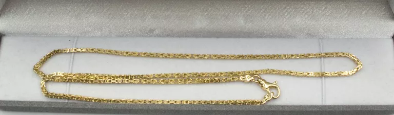 ZŁOTY ŁAŃCUSZEK SPLOT KRÓLEWSKI 14K 59 CM 17G
