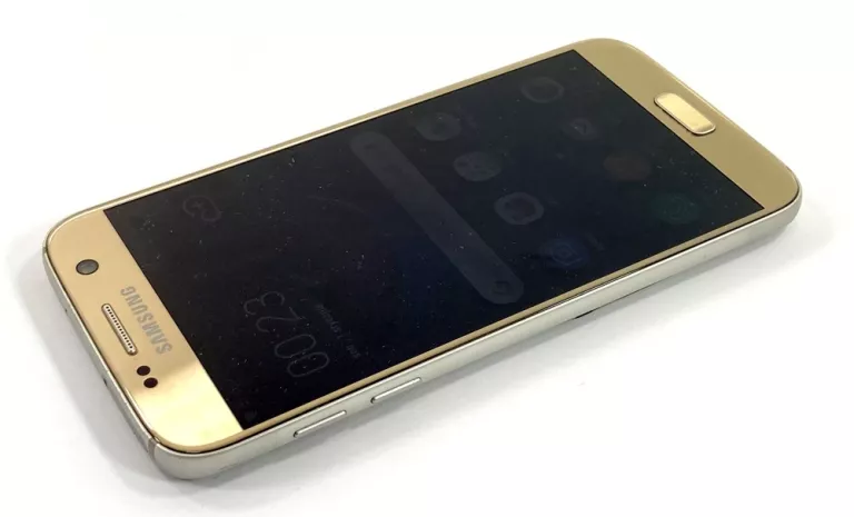 SMARTFON SAMSUNG GALAXY S7 4/32GB ZŁOTY - GUBI SIEĆ / GRZEJE SIĘ!!