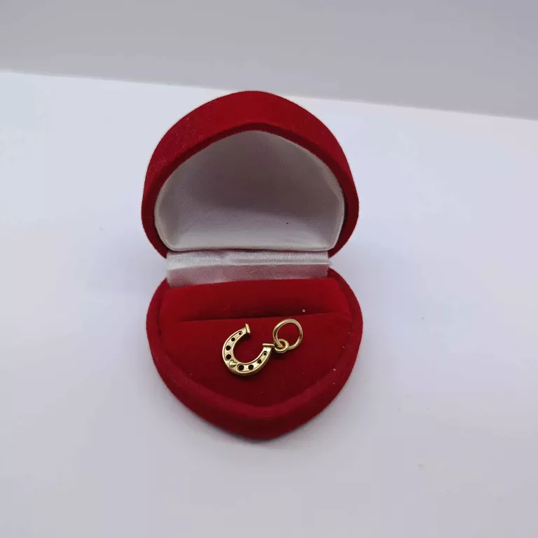 ZŁOTA ZAWIESZKA PODKOWA WAGA 0,95/PRÓBA 585 DŁ.1,8 CM