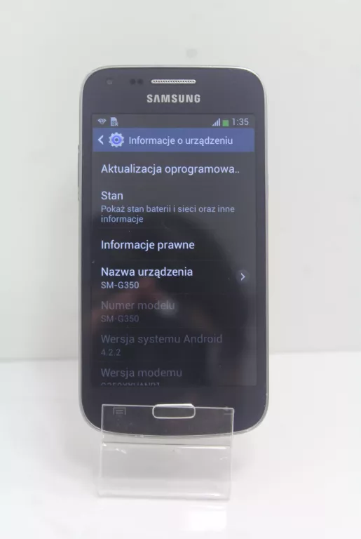 TELEFON SAMSUNG CORE PLUS SM-G350 768MB/4GB # NIE CZYTA SIM