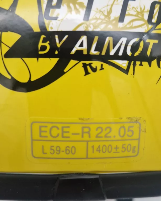 KASK VCAN FERRO L59-60 ŻÓŁTY