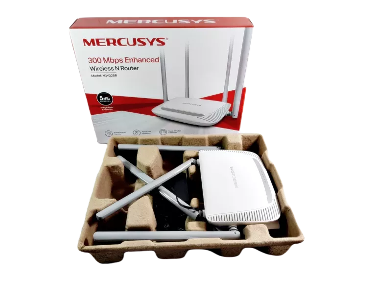 MERCUSYS MW325R BEZPRZEWODOWY ROUTER, STANDARD N, 300MB/S