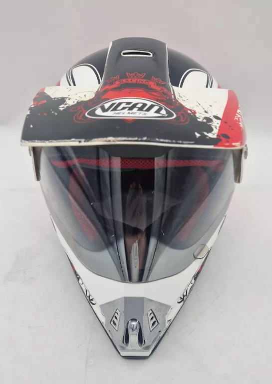 KASK VCAN FERRO BY ALMOT L59-60 CZERWONY