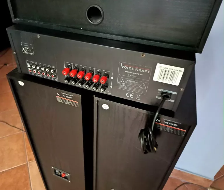 SUPER ZESTAW KINO DOMOWE VOICE KRAFT 6300 5.1 BT