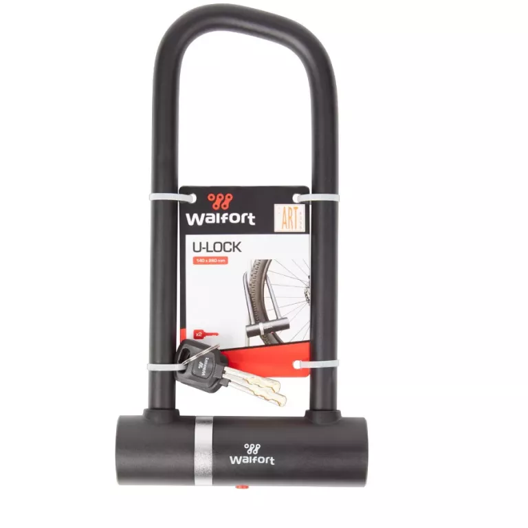 ZABEZPIECZENIE ROWEROWE U-LOCK WALFORT ŁAŃCUCH SZTYWNY DO ROWERA HULAJNOGI