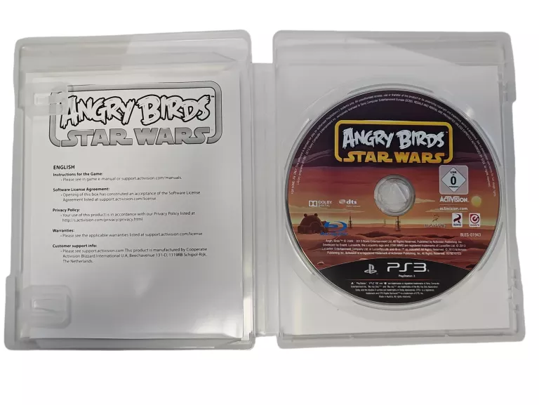 ANGRY BIRDS STAR WARS PS3