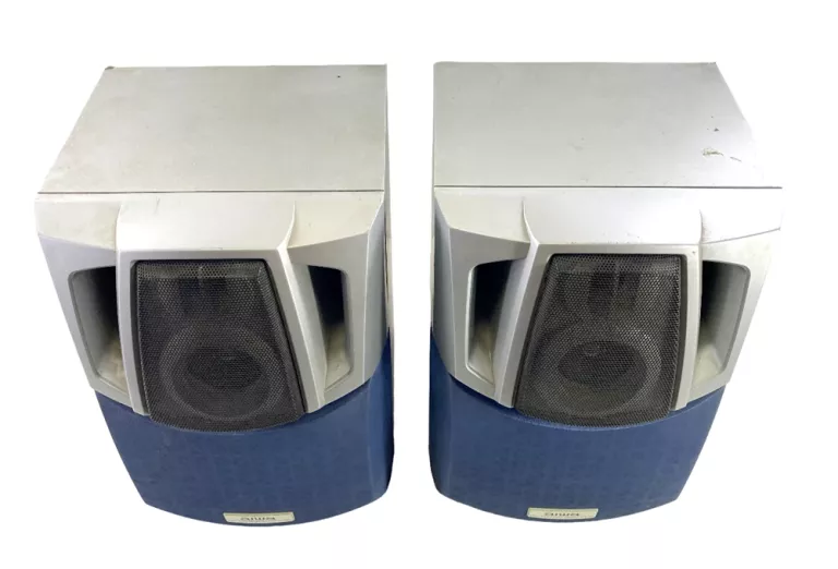 ELEGANCKIE KOLUMNY GŁOŚNIKOWE PÓŁKOWE AIWA SX-NSZ202