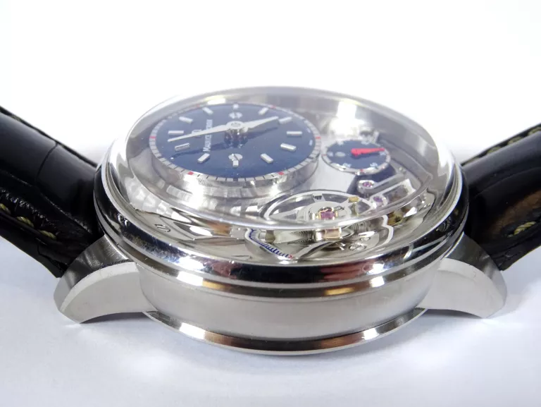 MAURICE LACROIX MASTERPIECE GRAVITY LIMITED BLUE MP6118-SS001-434-1 AUTOMA