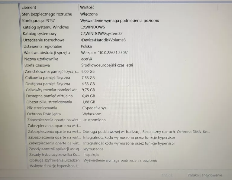 LAPTOP ACER N17C4