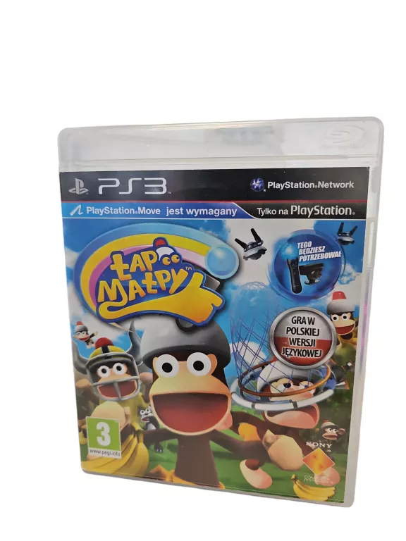 GRA PS3 ŁAP MAŁPY