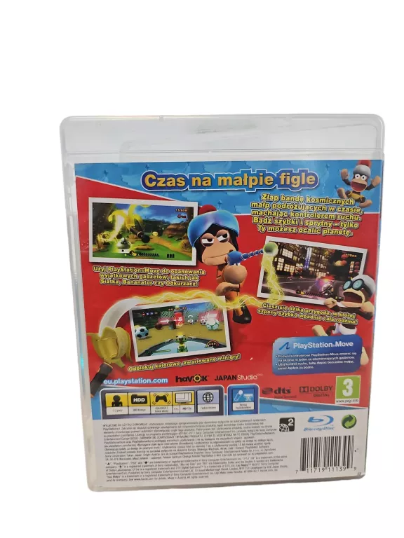 GRA PS3 ŁAP MAŁPY