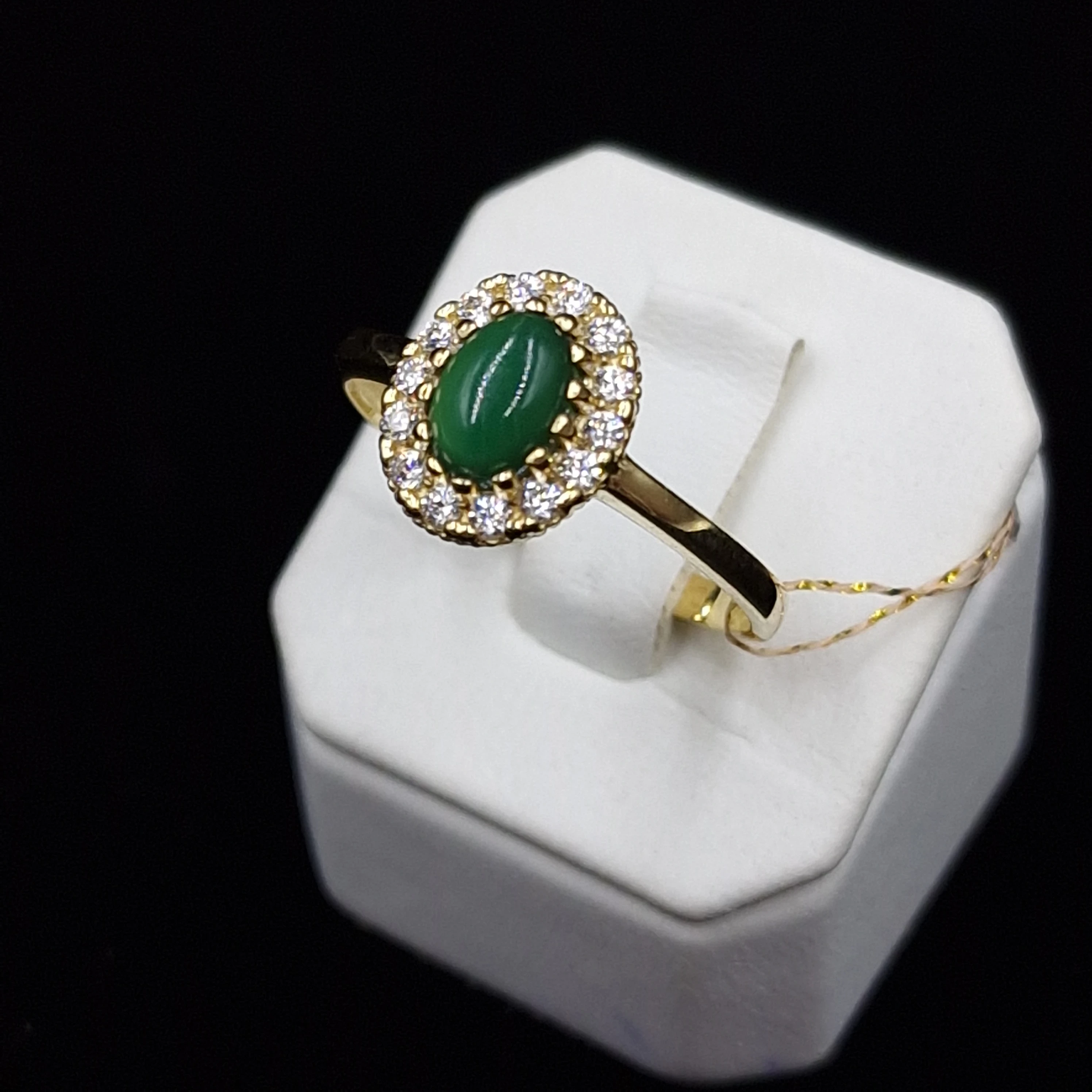 piekny-zloty-pierscionek-z-zielonym-oczkiem-zareczynowy-585-238g-polecam-kosciuszki-29-rogozno