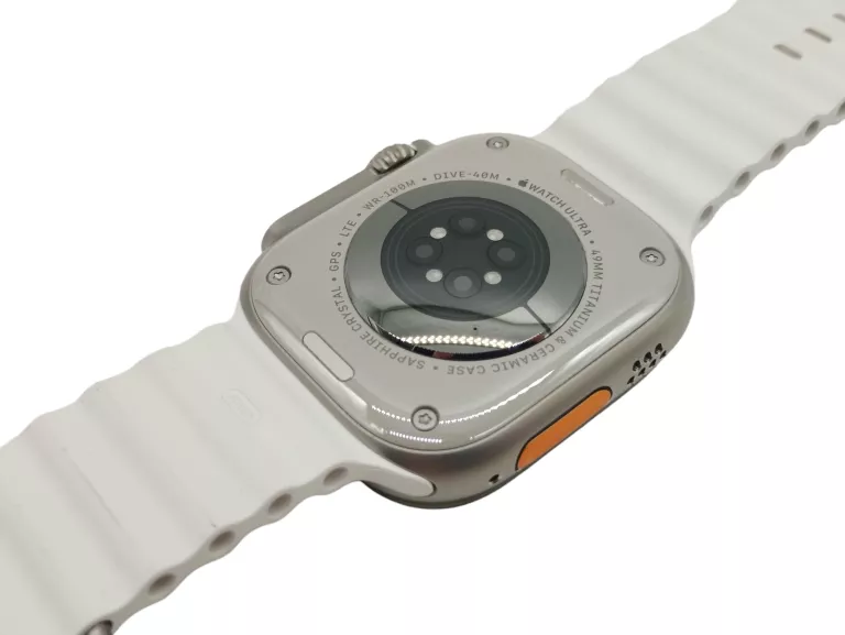 SMARTWATCH APPLE WATCH ULTRA 2 WR-100M 49MM BIAŁY