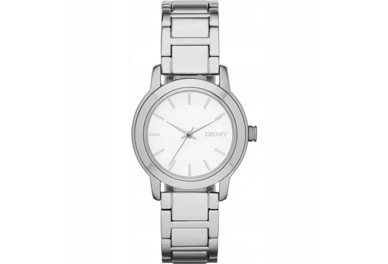 ZEGAREK DAMSKI DKNY NY-2209 NA BRANSOLECIE 32 MM SREBRNY