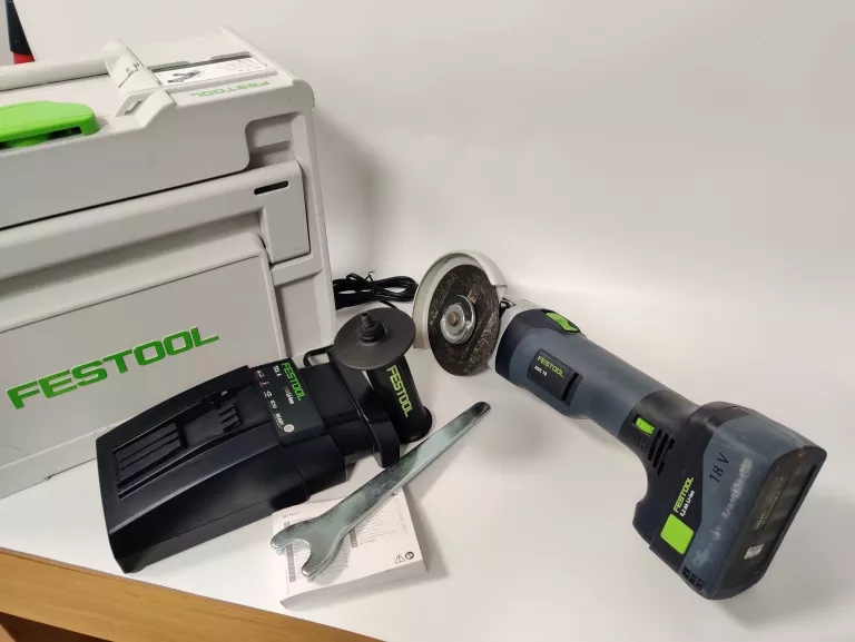 SZLIFIERKA KĄTOWA FESTOOL AGC 18