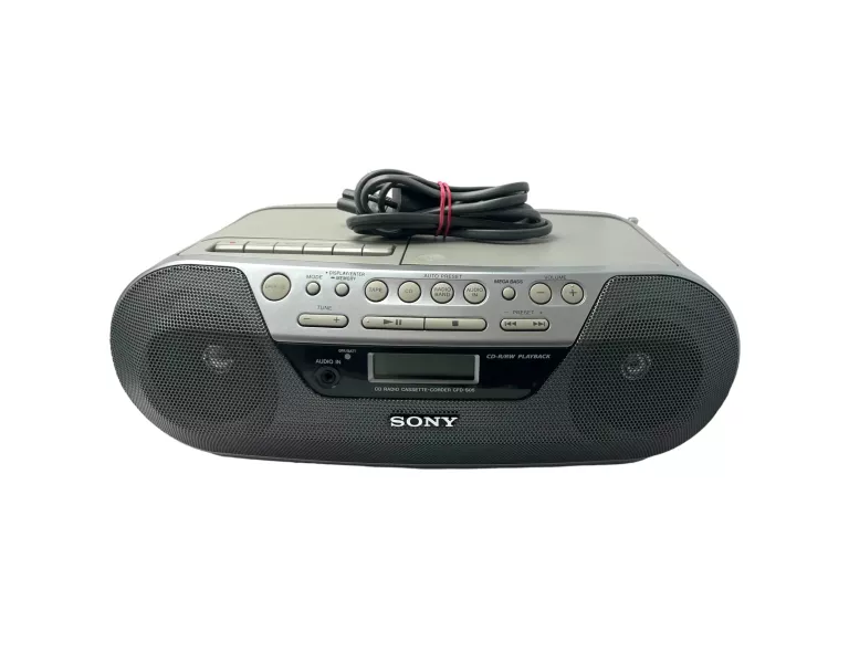 SONY CFD-S05 RADIOMAGNETOFON KASETOWY CD FM BOOMBOX