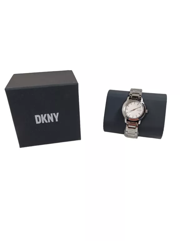 ZEGAREK DAMSKI DKNY NY-2209 NA BRANSOLECIE 32 MM SREBRNY