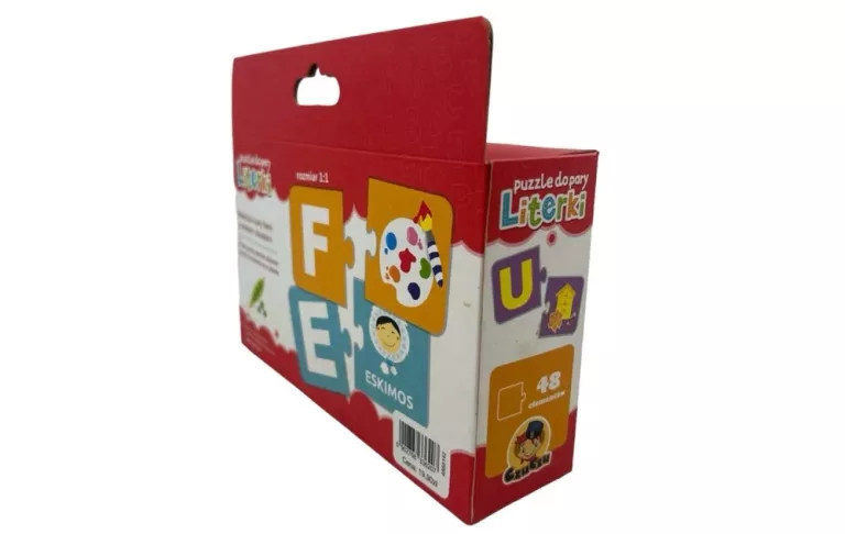 CZUCZU PUZZLE DO PARY LITERKI 3+