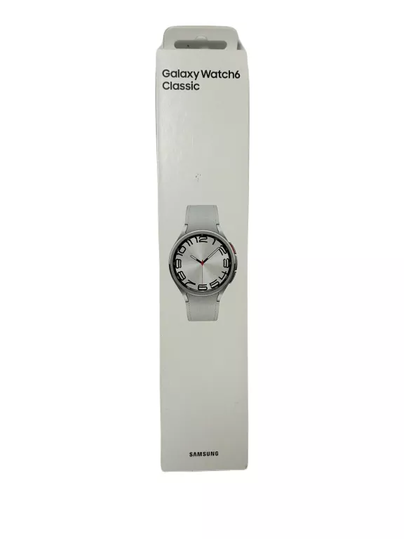 SAMSUNG GALAXY WATCH 6 CLASSIC R965 LTE 47MM SREBRNY