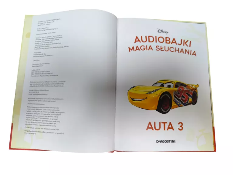 AUTA 3 - AUDIOBAJKI MAGIA SŁUCHANIA 62 / 2023 + FIGURKA