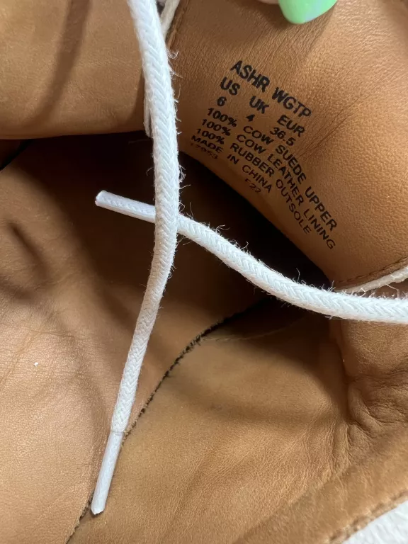 POLO RALPH LAUREN PÓŁBUTY DAMSKIE / R 36,5 / JASNE