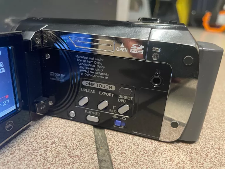 JVC GZ-MS120BE KAMERA + ŁAD + TORBA