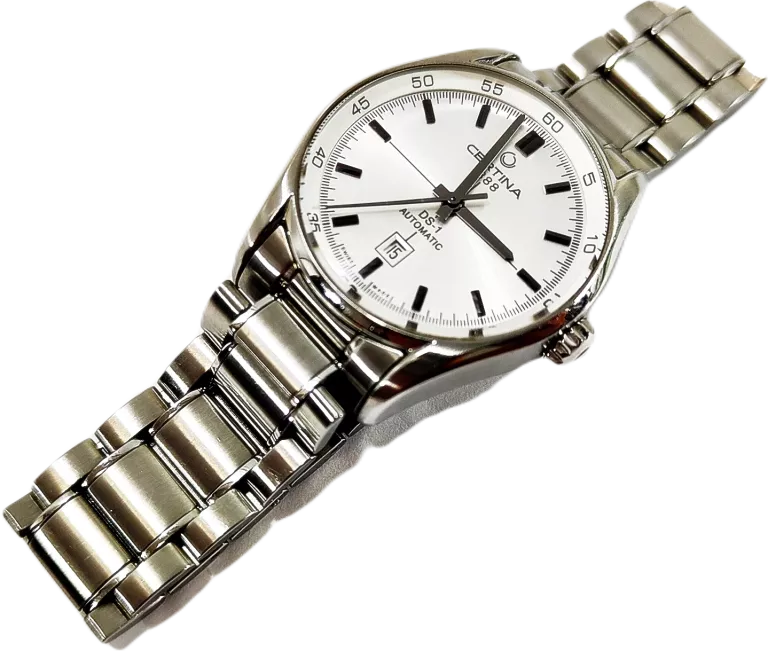 ZEGAREK DAMSKI CERTINA 1888 DS-1 C006207A AUTOMATIC SREBRNY