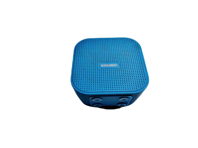 GŁOŚNIK MOBILNY XMUSIC BTS300B NIEBIESKI BLUETOOTH SLOT NA KARTĘ PAMIĘCI