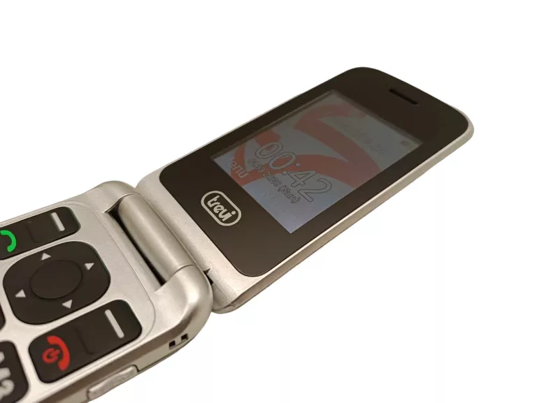 TELEFON KLAWISZOWY Z KLAPKĄ DUŻE KLAWISZE TREVI FLEX PLUS 55 BEZ SIMLOCKA
