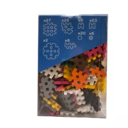 MARIOINEX KLOCKI MINI WAFLE FARMA 120 SZT. NIEBIESKIE