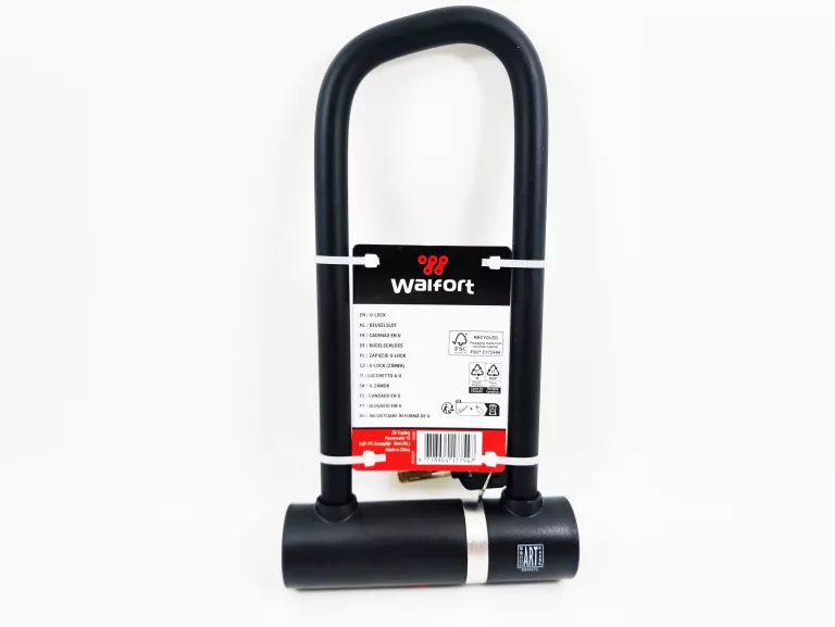 ZABEZPIECZENIE ROWEROWE U-LOCK WALFORT ART 4306