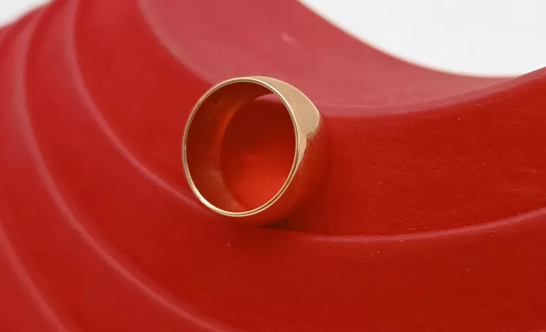 zlota-obraczka-585-rozmiar-26-stan-uzywany