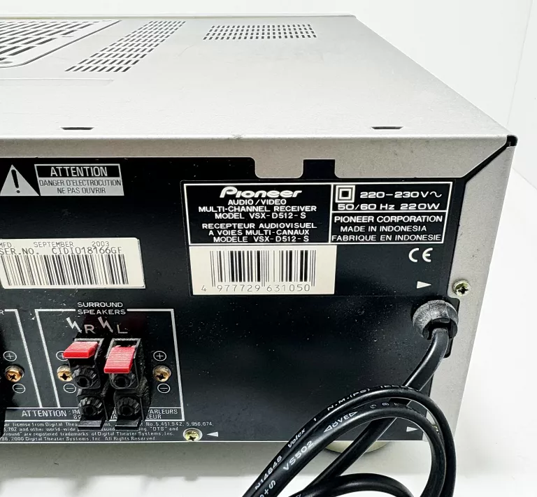 AMPLITUNER PIONEER VSX-D512