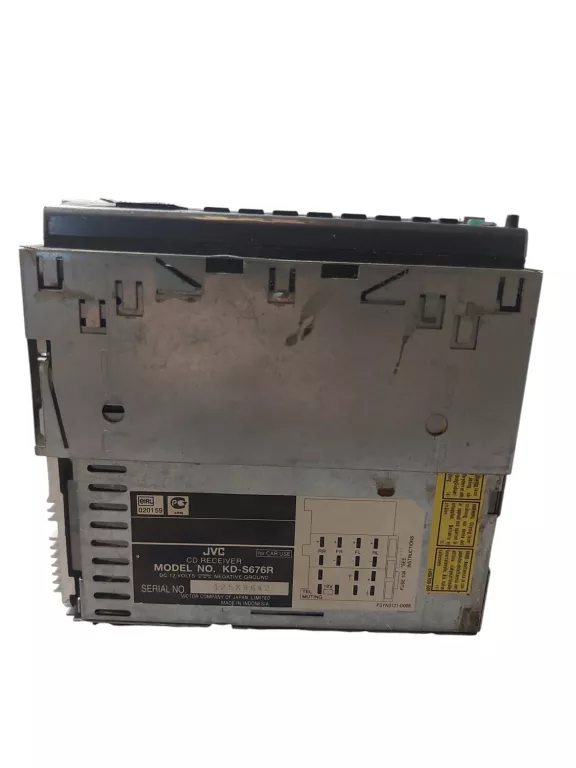 RADIO JVC KD-S676R / USZKODZONE