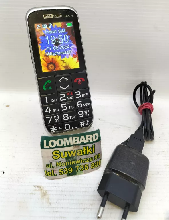 TELEFON MAXCOM MM720+ŁAD