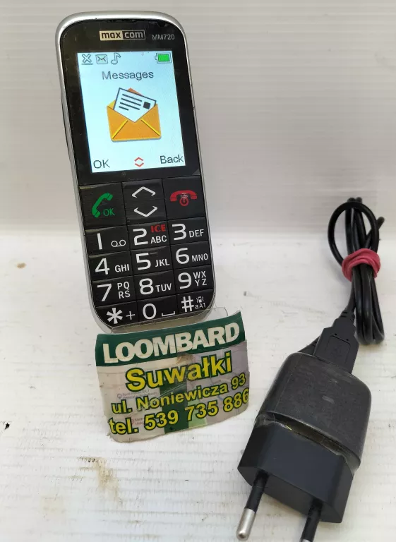 TELEFON MAXCOM MM720+ŁAD