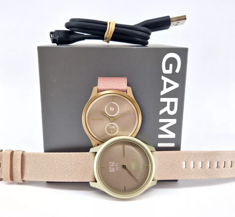 GARMIN VIVOMOVE STYLE + PUDEŁKO SUPER STAN!