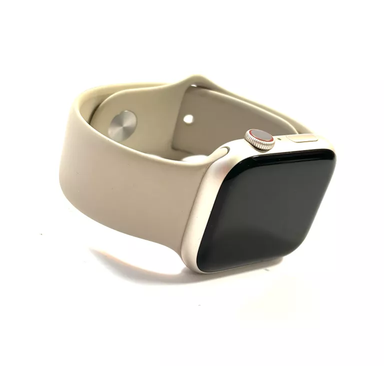 APPLE WATCH 9 GPS + CELLULAR 45MM KOPERTA Z ALUMINIUM (KSIĘŻYCOWA POŚWIATA