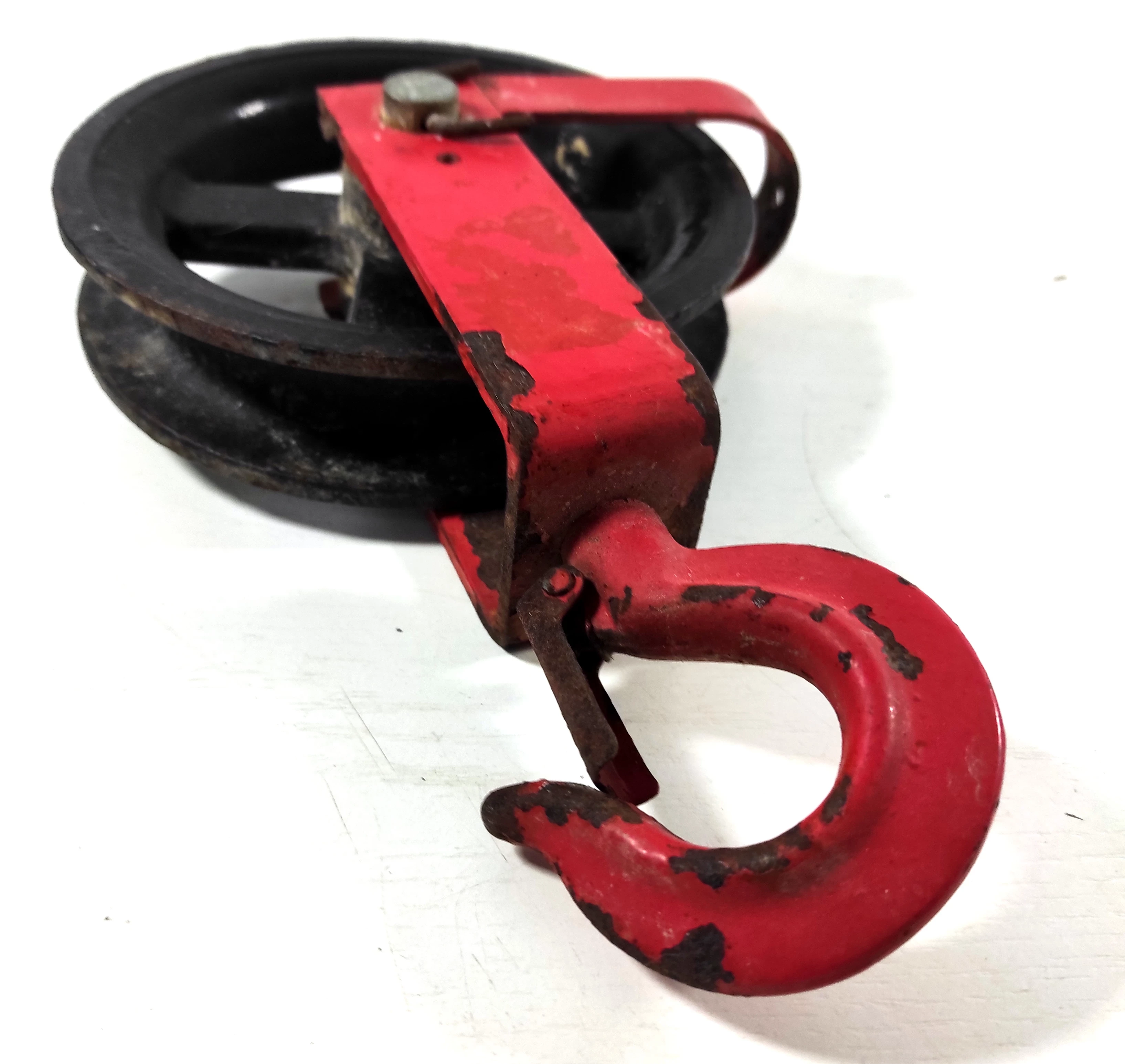 blok-kolowrotek-budowlany-ciesielski-150mm-stan-uzywany