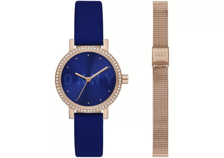 ZEGAREK DAMSKI Z CYRKONIAMI DKNY SOHO NY2974 28 MM + BRANSOLETA