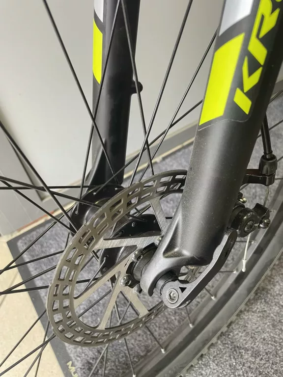 ROWER KROSS HEXAGON 3.0 RAMA L KOŁA 27 CALI CZARNO ŻÓŁTY