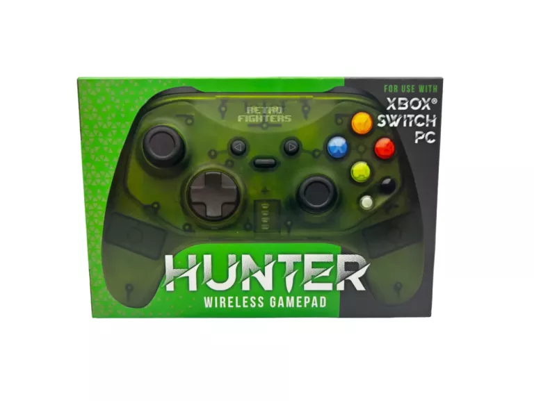PAD BEZPRZEWODOWY XBOX/SWITCH/PC RETRO FIGHTERS HUNTER PLOMBA