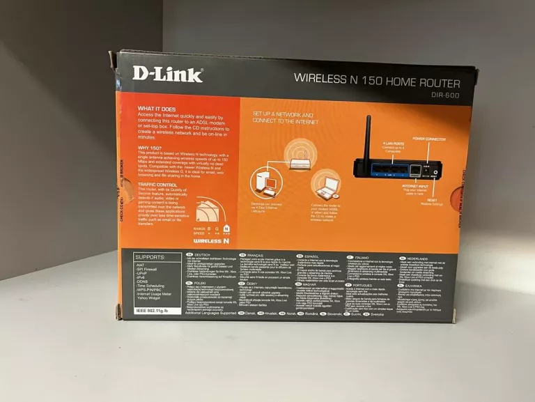 D-LINK DIR-600 V.B5 ROUTER 10/100 WIFI