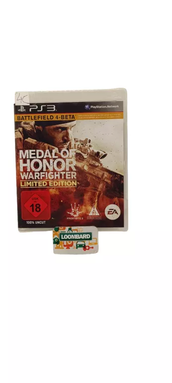 BATTLEFIELD MEDAL OF HONOR WARFIGHTER PS3