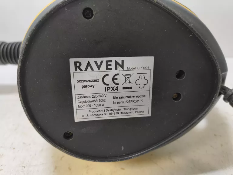 MYJKA PAROWA PAROWNICA RAVEN EPR001