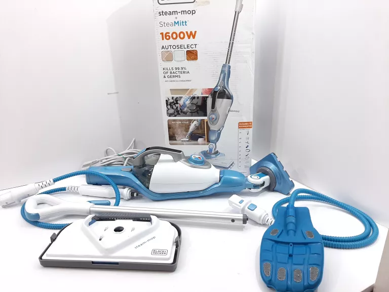 MOP PAROWY BLACK DECKER BHSM166DSM-QS USZKODZONY
