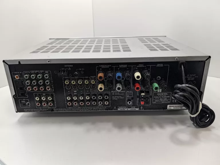 AMPLITUNER ONKYO TX-SR504E 5.1 SREBRNY
