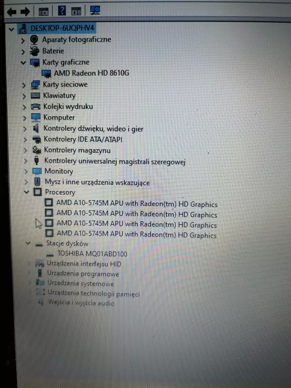 HP ENVY RT3290 1TB/8GB, AMD A10 - 4RDZ , W10H, + ŁADOWARKA